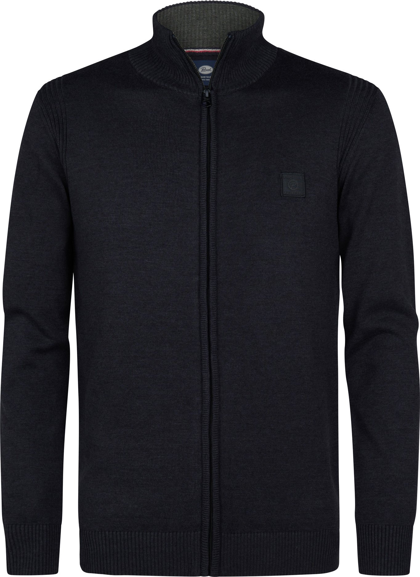 Petrol Industries - FeinstrickStrickjacke Nevada Herren - Schwarz