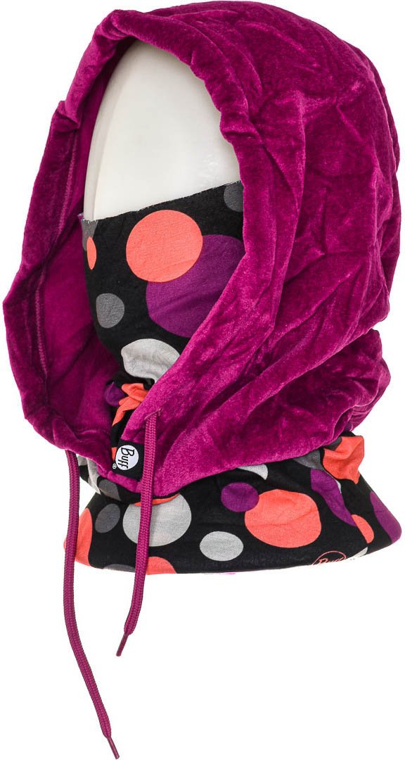 Kapuzen- und Halswärmer mit Fleecefutter 58300 Damen