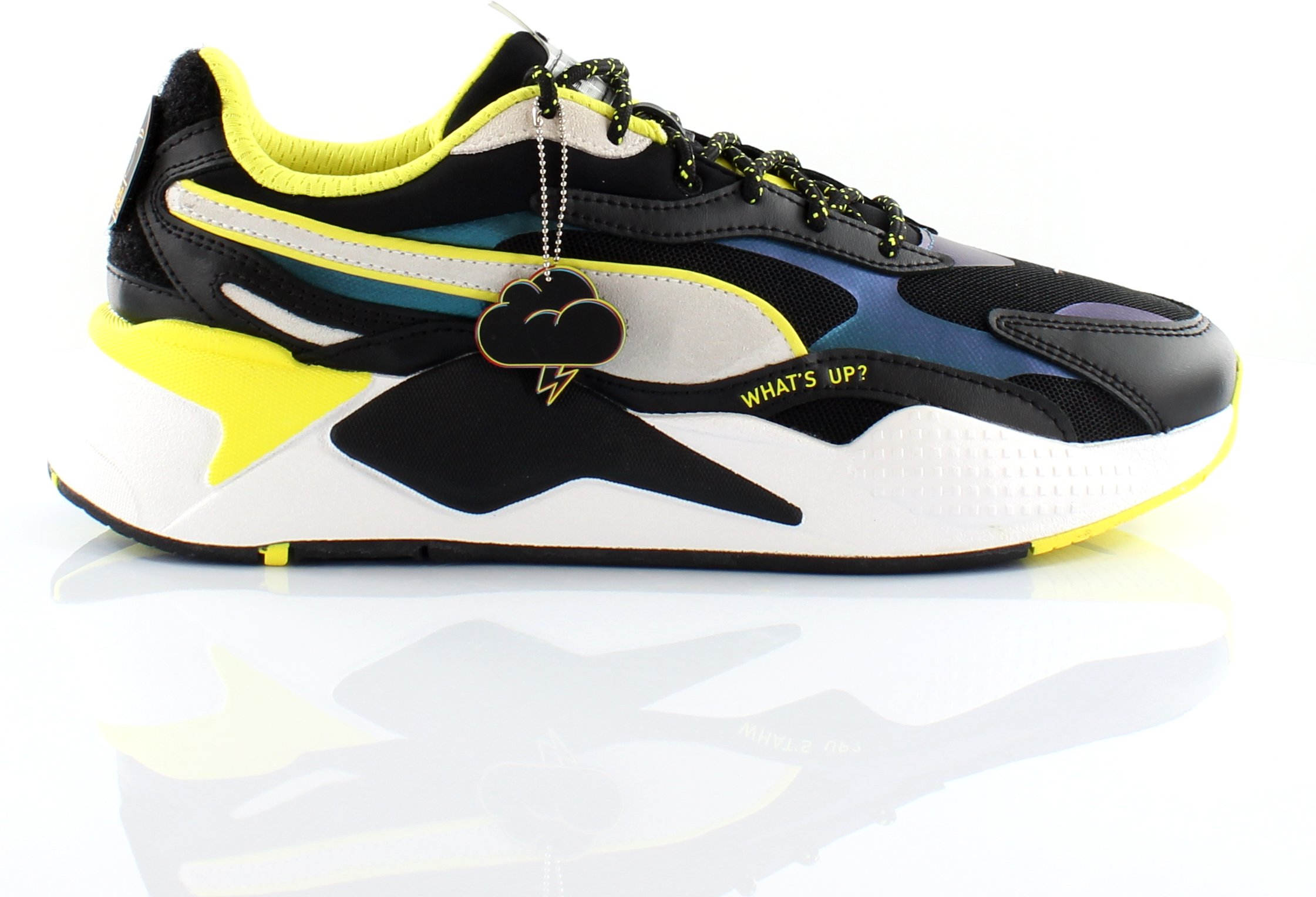 Puma RS-X3 X Emoji Black Schnüren-Herren-Trainer 374819 01