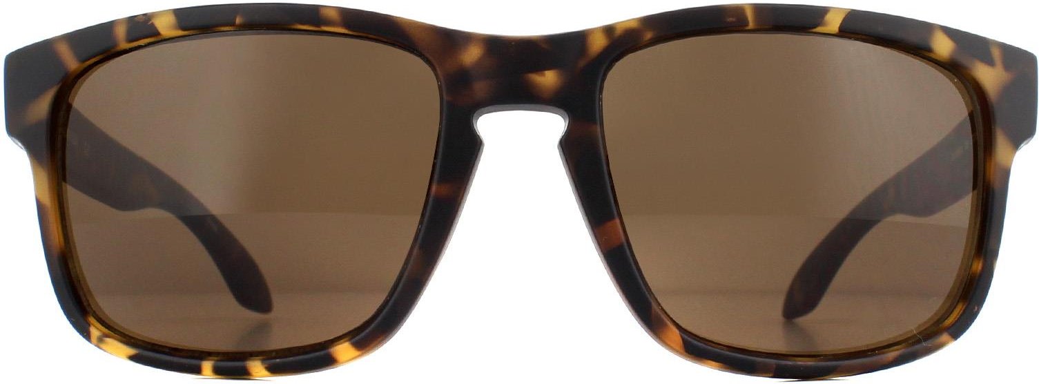 Calvin Klein Rectangle Mens Matte Dark Tortoise Brown Sonnenbrille