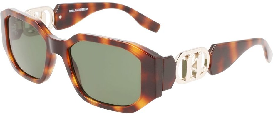 Karl Lagerfeld Braune Injektionssonnenbrille
