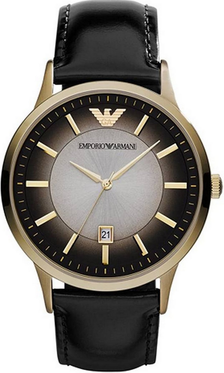 Emporio Armani Herrenuhr Quartz Gold