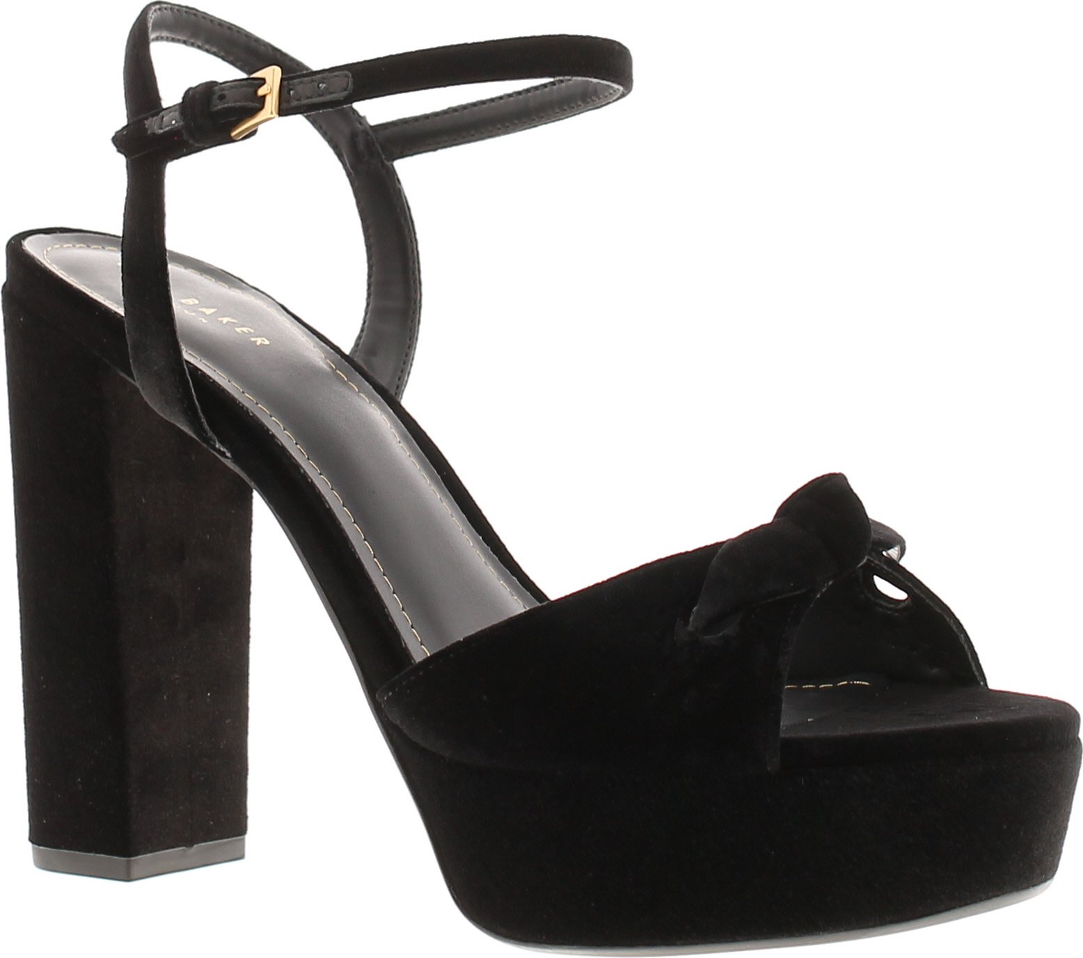 Ted Baker Kayvi Schwarze Plateau-Sandalen für Damen
