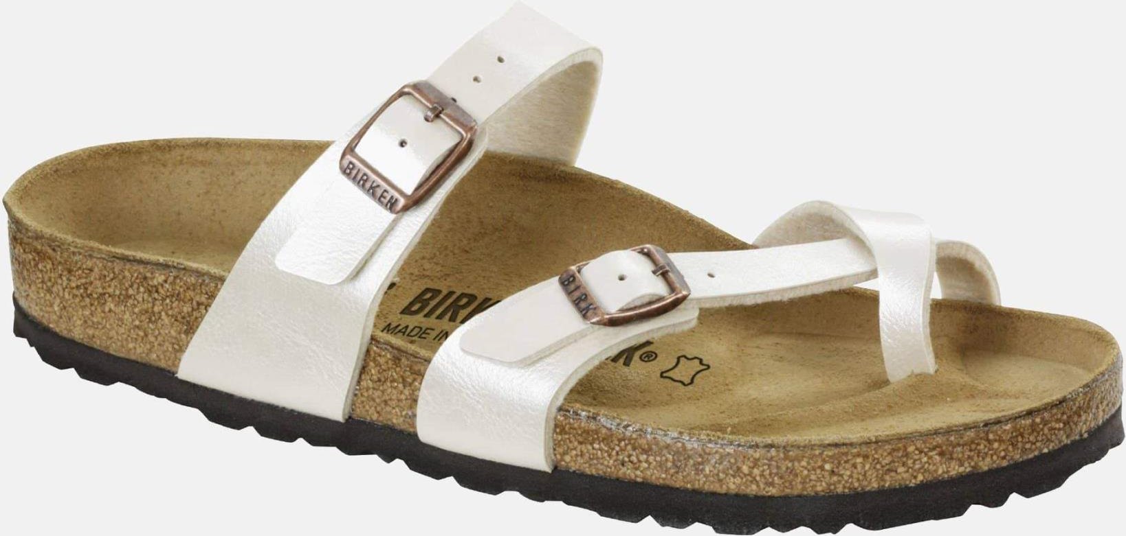Birkenstock Mayari Regular Fit Anmutige Perle Weiß 71661