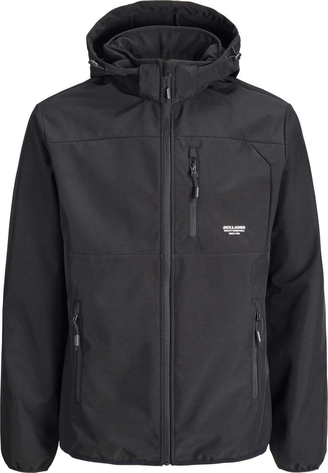 Jack & Jones Jas Sommer Theo Softshell-Jacke Schwarz
