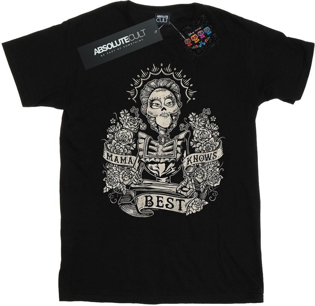 Disney - "Coco Mama Knows Best" T-Shirt für Damen (Schwarz)