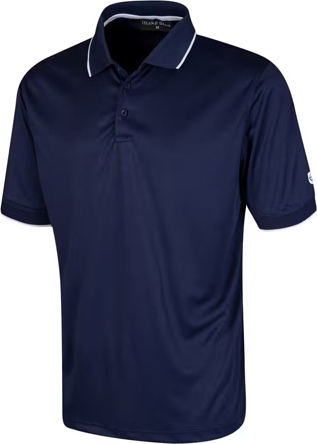 Island Green - Poloshirt für Herren (Marineblau)