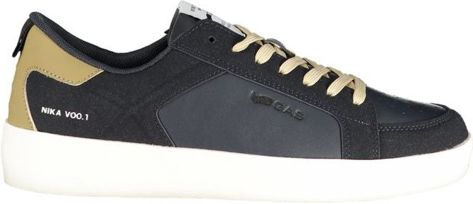 Gas Blau Polyurethan Herren Sneaker