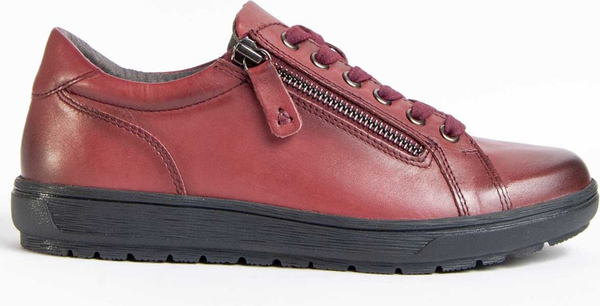 Purapiel Oxford-Schuh Ailina Bordeaux