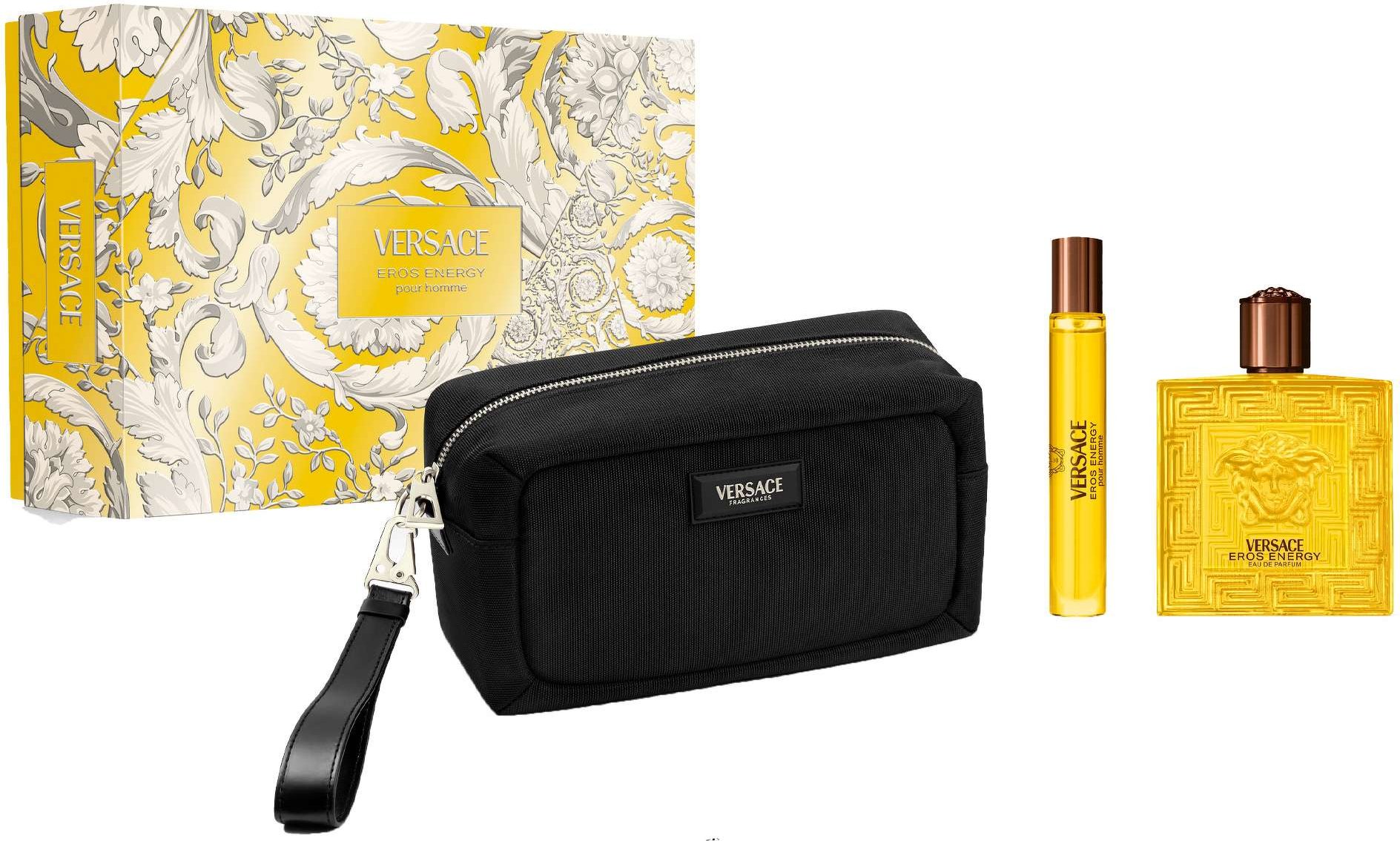 Versace Eros Energy Eau de Parfum 100ml Geschenkset mit 10ml Flasche & GWP