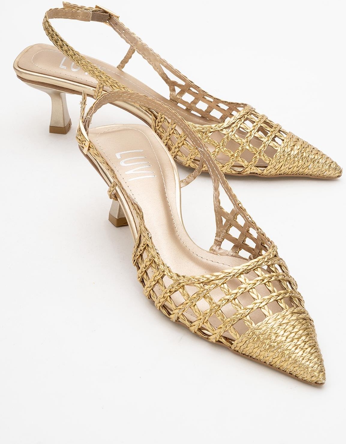 Heaven Gestrickter Spitzer Pump (Damen)