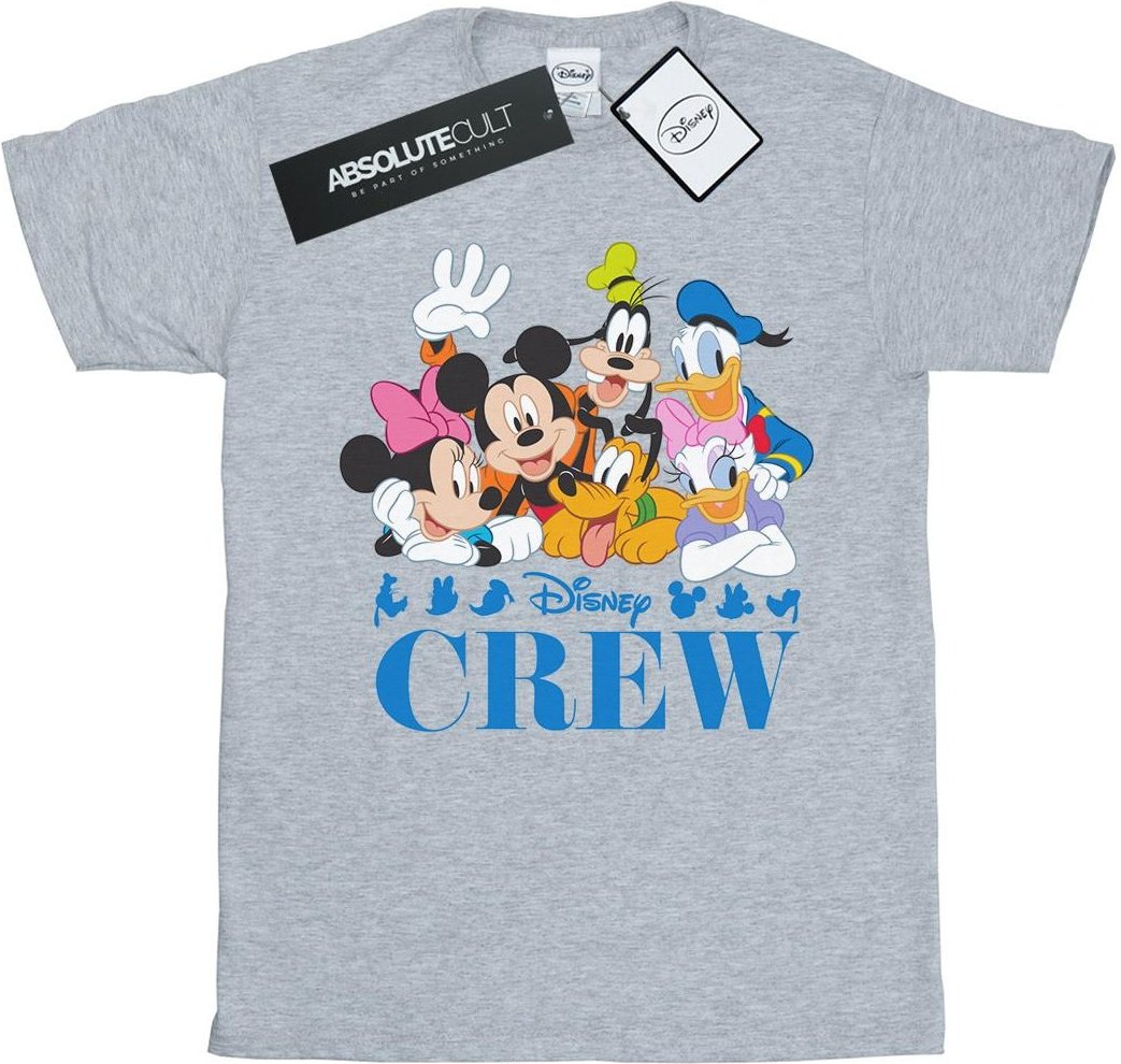 Disney - "Mickey Mouse Disney Friends" T-Shirt für Damen (Grau)
