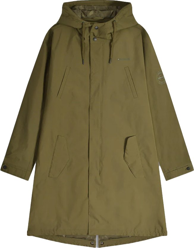 Lambretta - Parka für Herren, Wasserfest, Ripstop-Gewebe (Khakigrün)