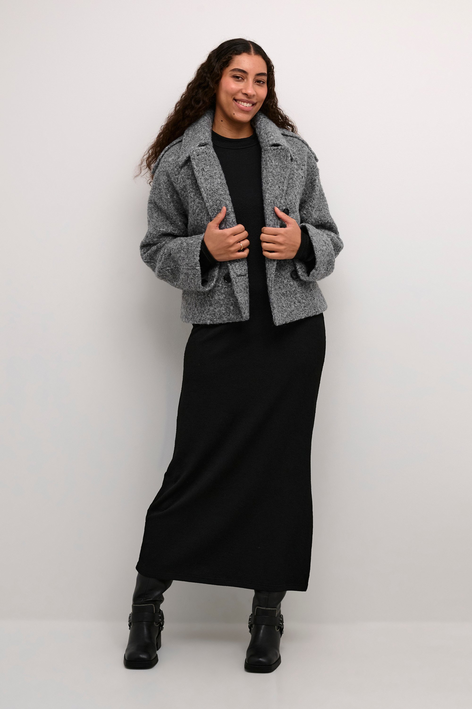 Thumbnail - Jacke Regular fit Grey Melange