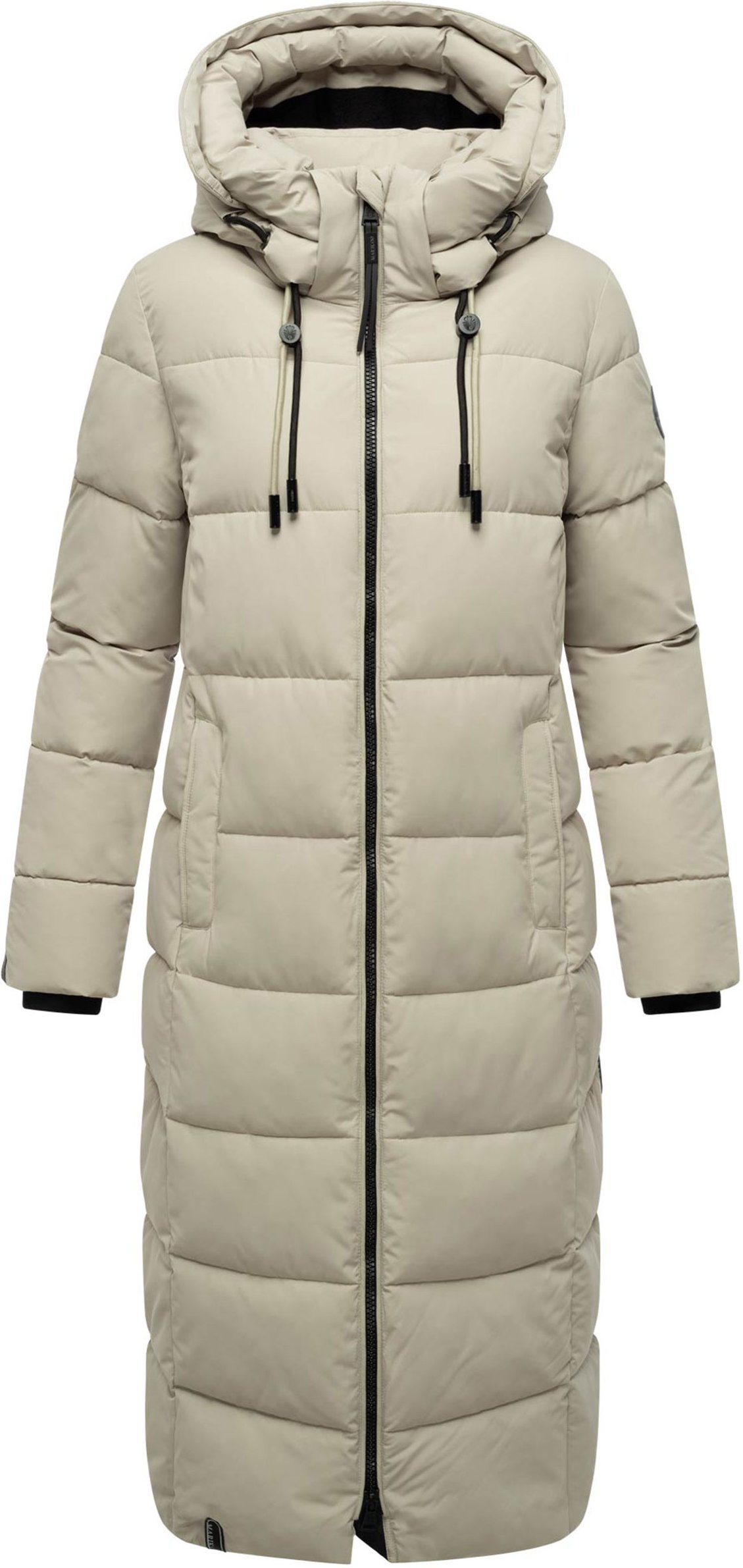 Marikoo Damen Winterjacke Nadeshikoo – lang, warm & mit Kapuze