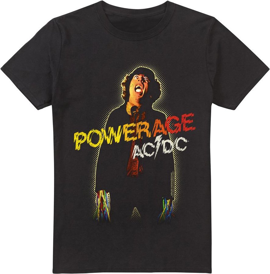 AC/DC - "Powerage" T-Shirt für Herren (Schwarz)