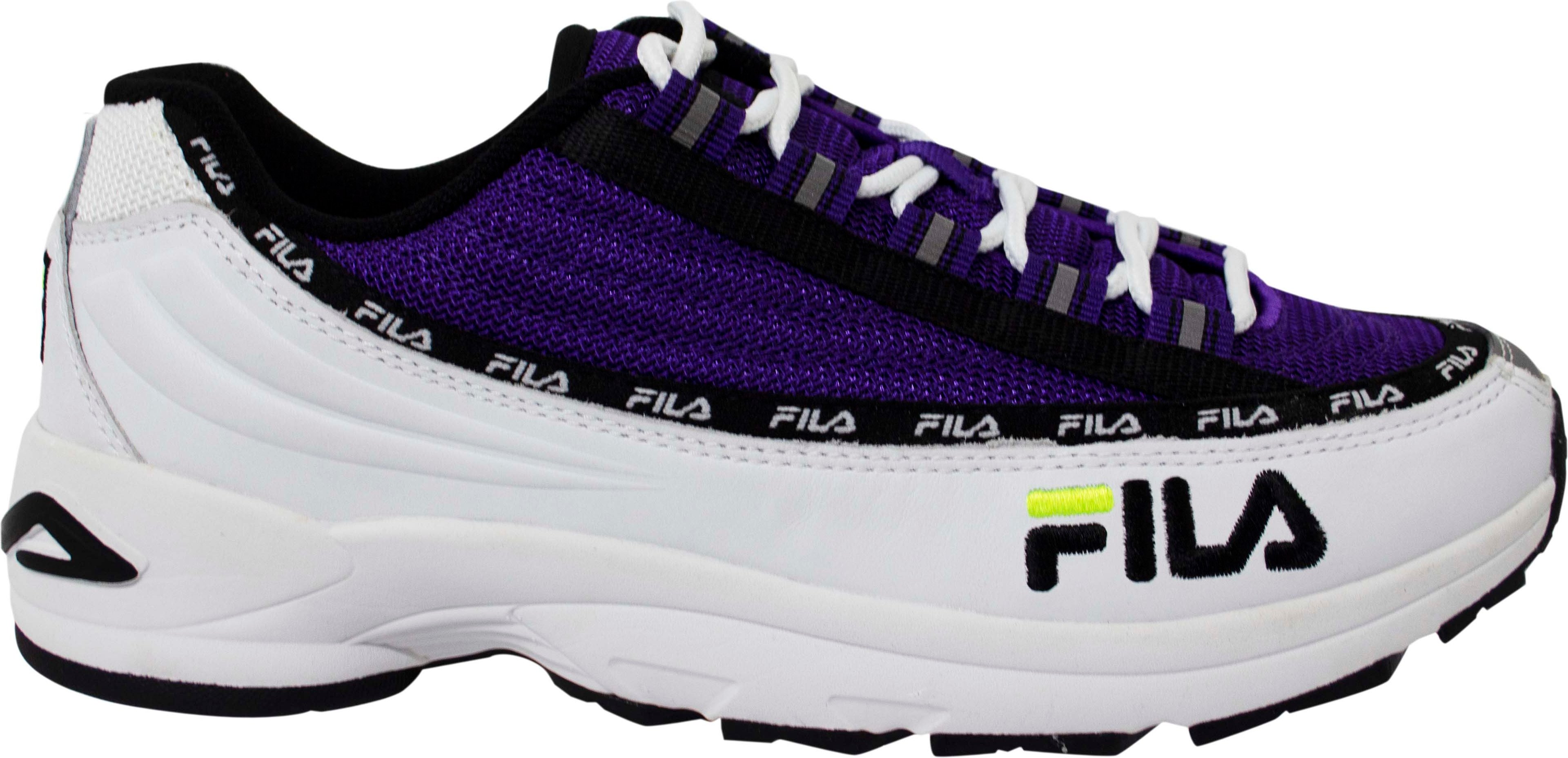 Fila DSTR97 Herren Weiß/Lila Trainer