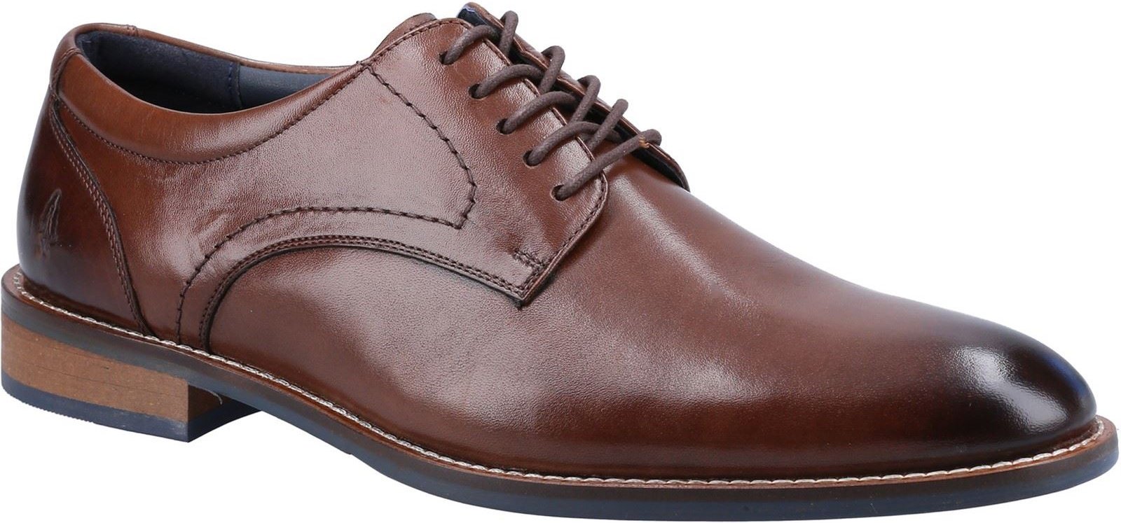 Hush Puppies Damien Schnürleder-Schuhe für Herren in Schokoladenfarbe