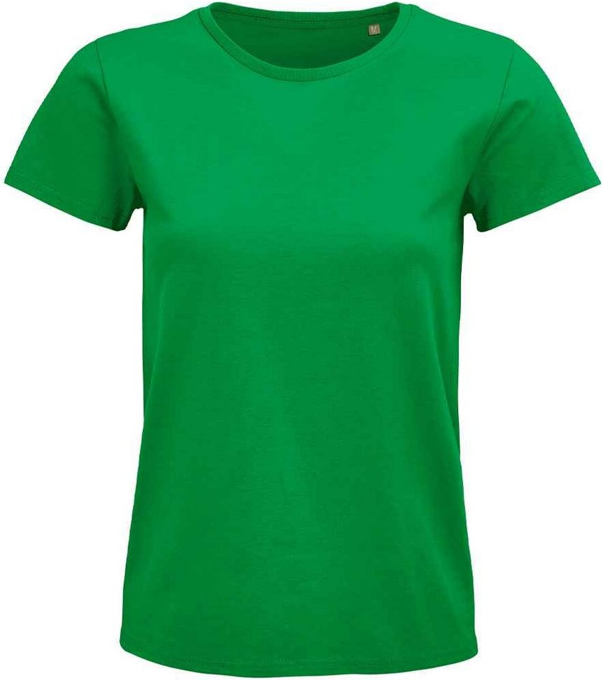 SOLS - "Pioneer" T-Shirt Baumwolle aus biologischem Anbau für Damen (Irisches Grün)