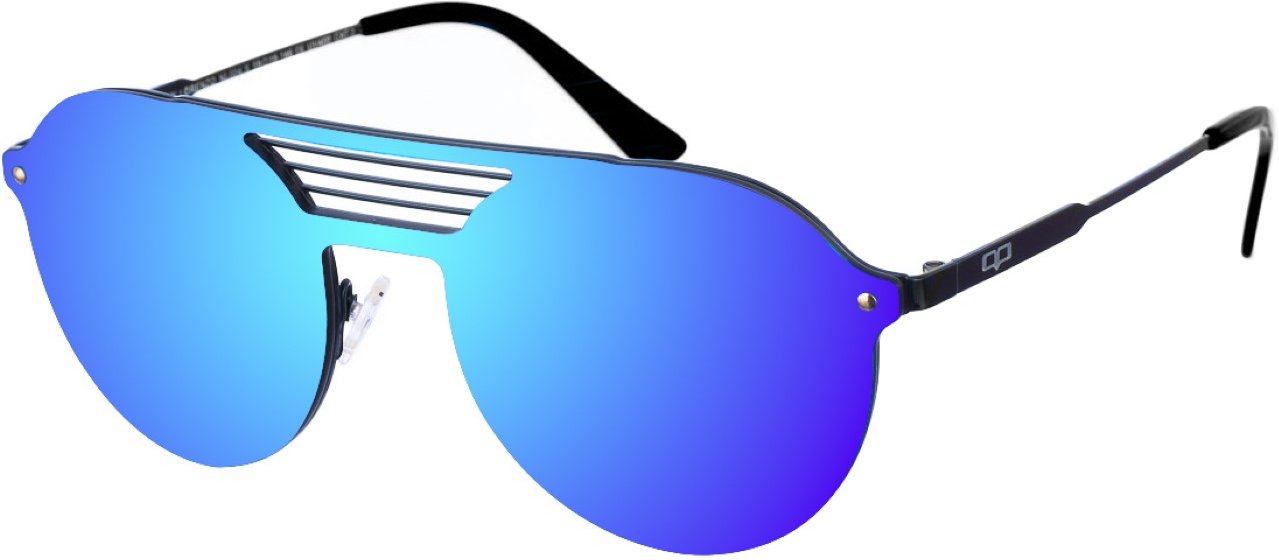 Unisex NEW LOURENZO Oval geformte Nylon-Sonnenbrille