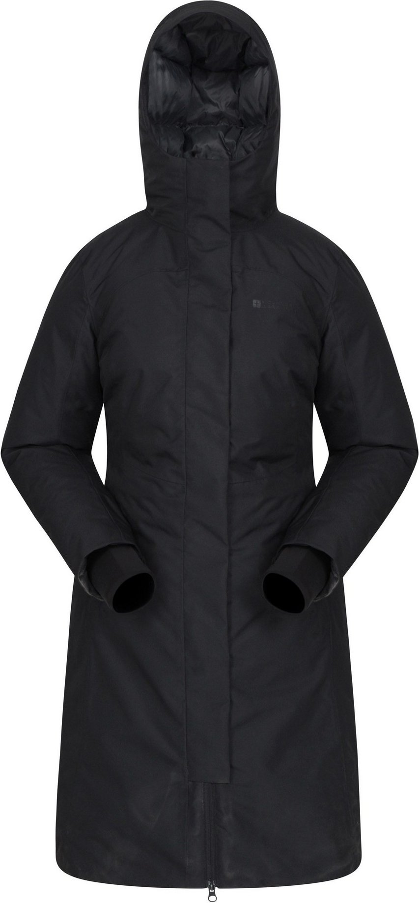 Mountain Warehouse - "Polar" Hybridjacke Lang für Damen (Schwarz)