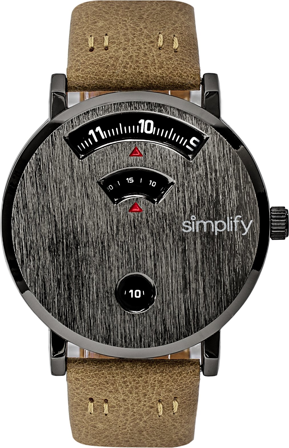 Simplify Die Lederbanduhr 7000