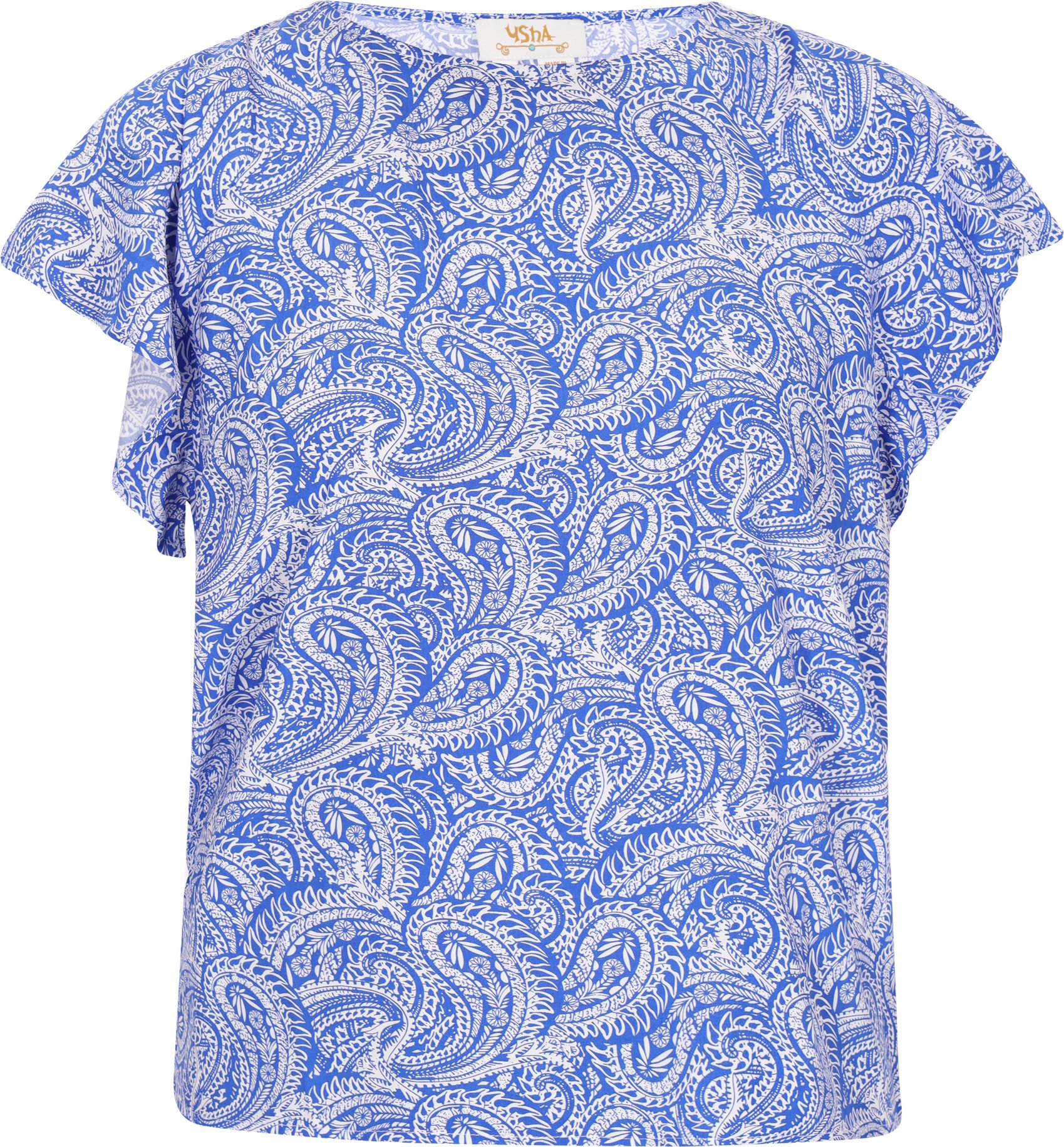 Thumbnail - usha Bluse Frauen blau weiß