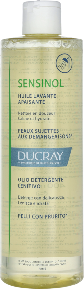 Ducray Sensinol Soothing Cleansing Oil.