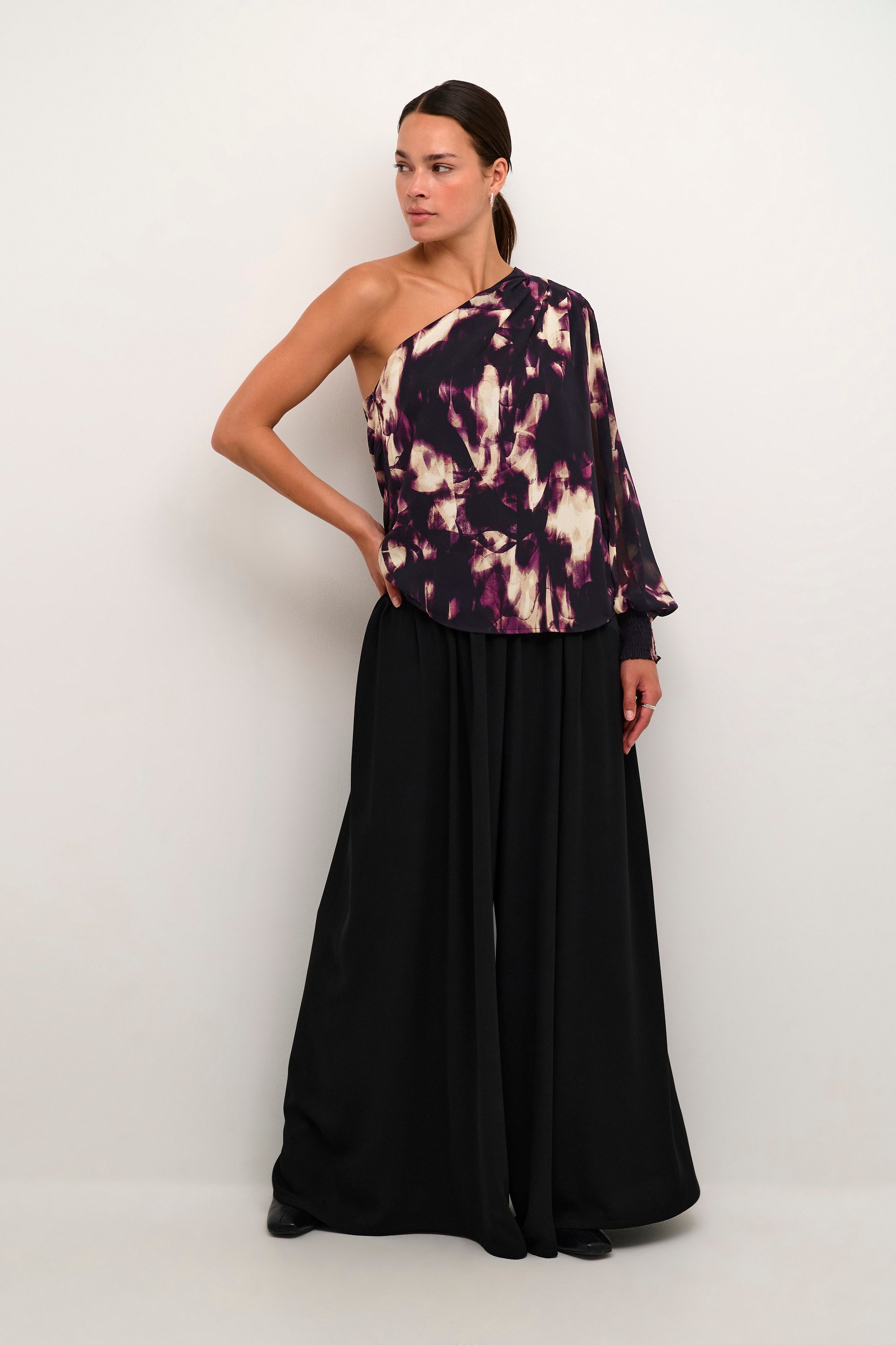 Langarm - Hemd Regular fit Purple Blurry Graphics purple