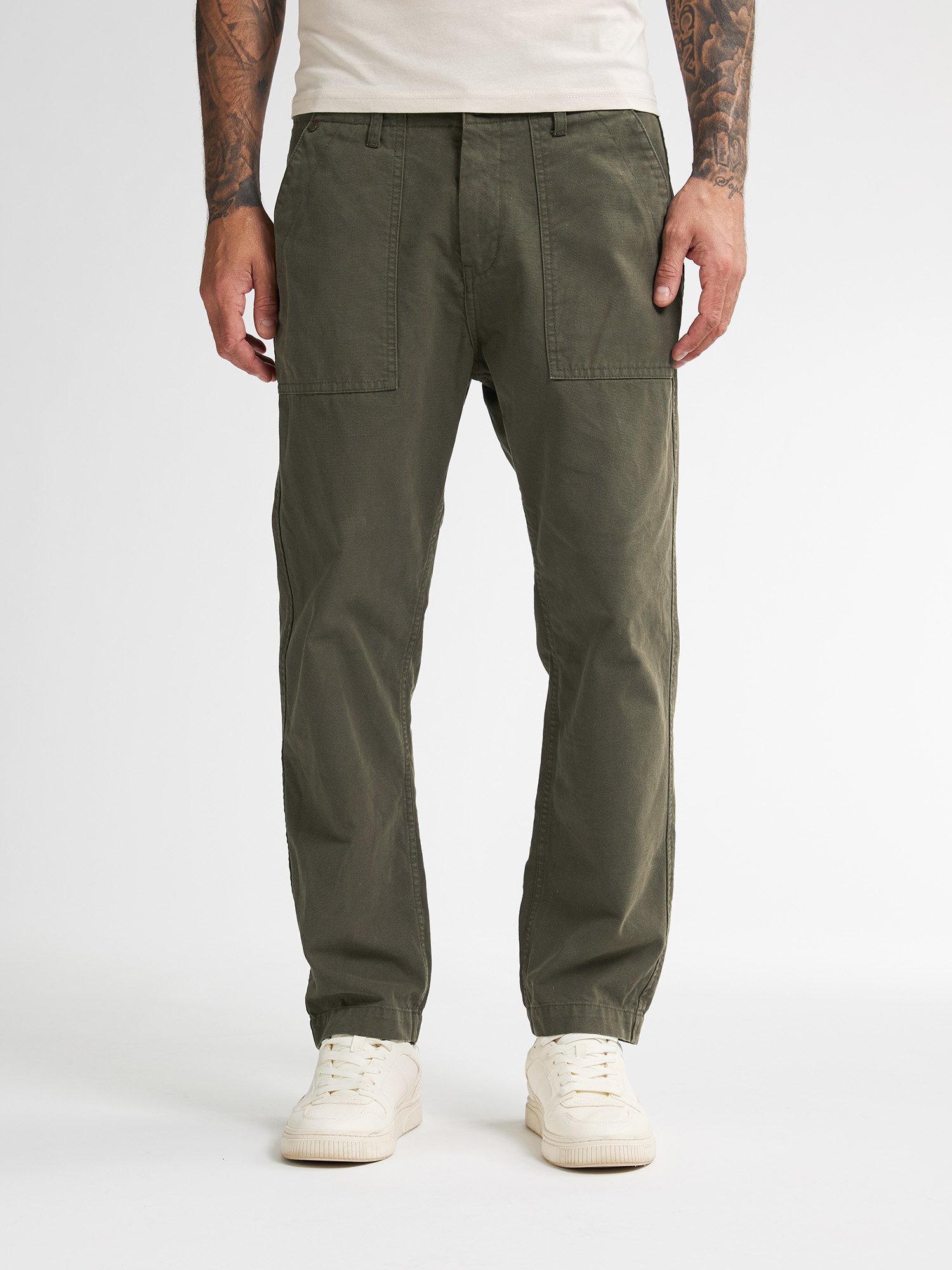 Petrol Industries - Entspannte Chino Wausau Herren - Grün