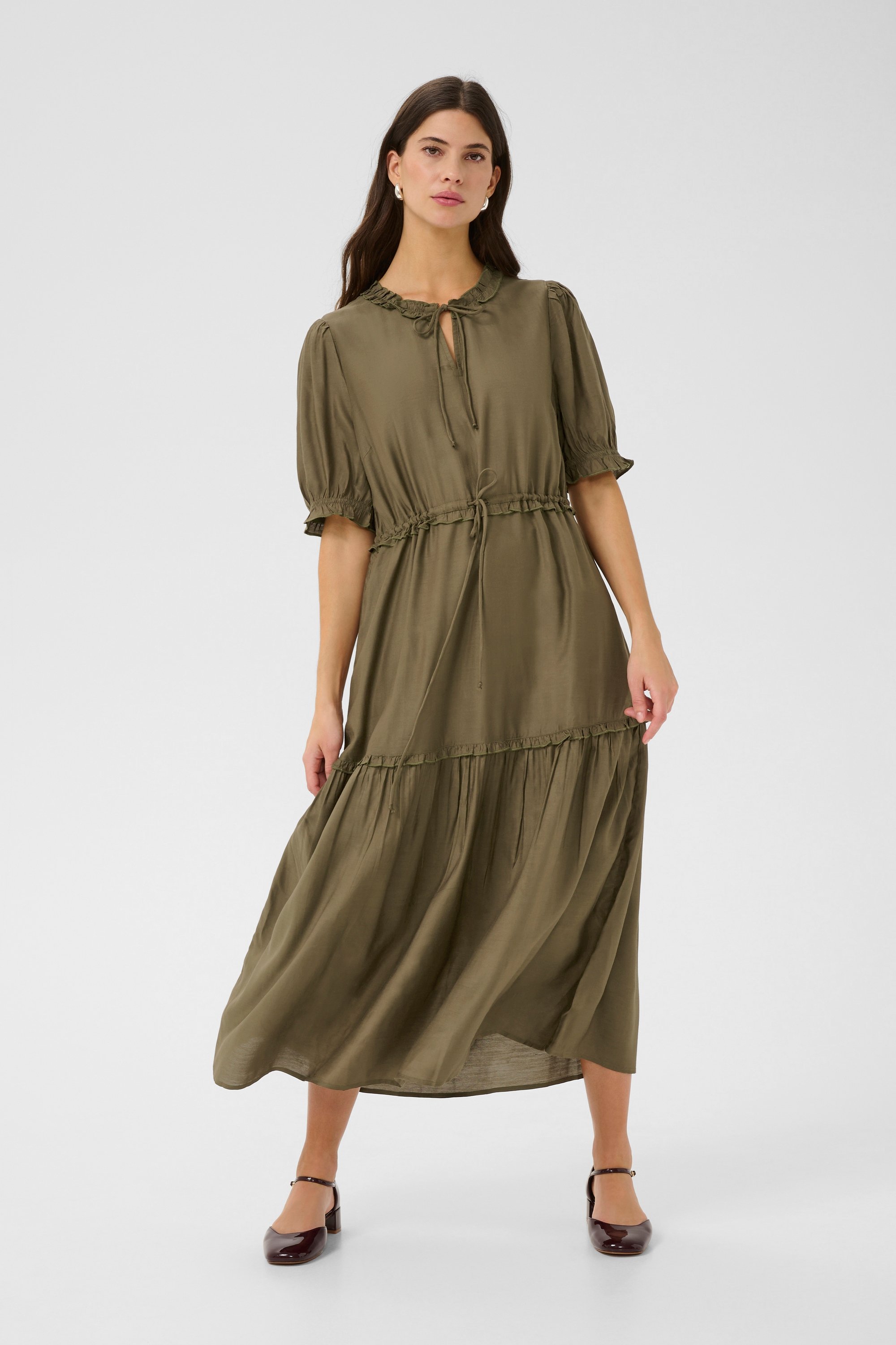 Kleid CRLucia Feminine khaki