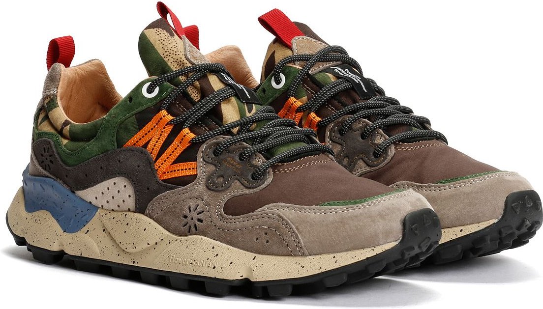 Flower Mountain Yamano 3 Herren Braune Sneaker
