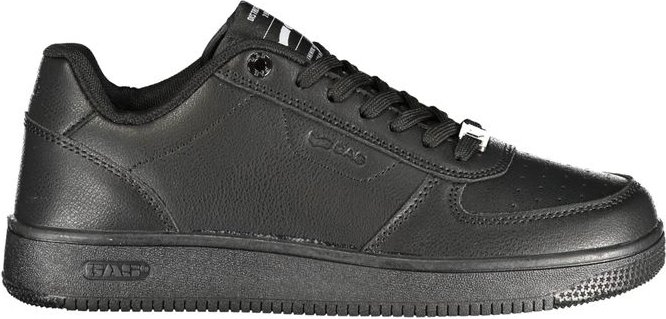 Gas Schwarze Polyurethan Damen Sneaker