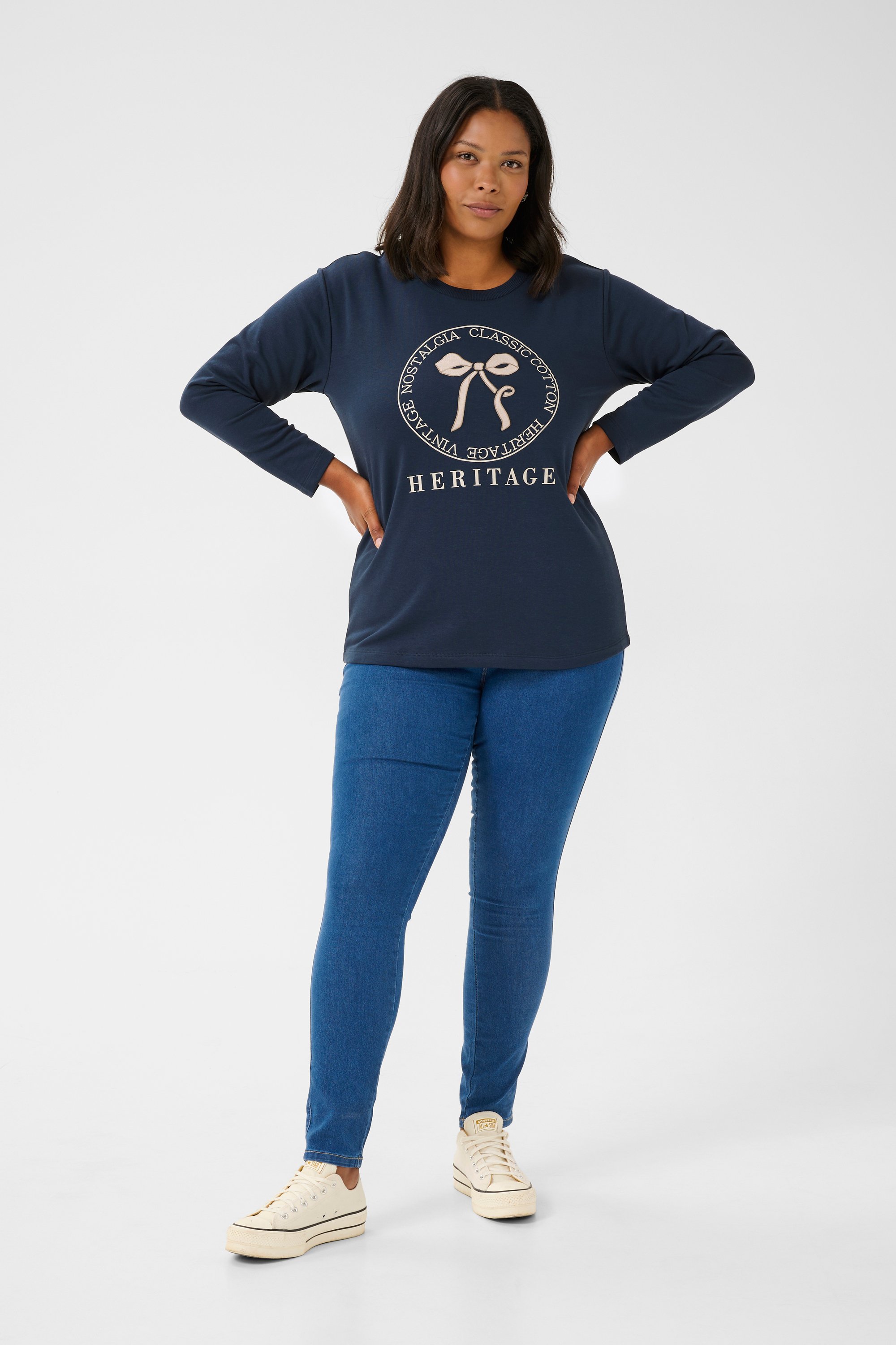 Sweatshirt Loose fit Midnight Marine navy
