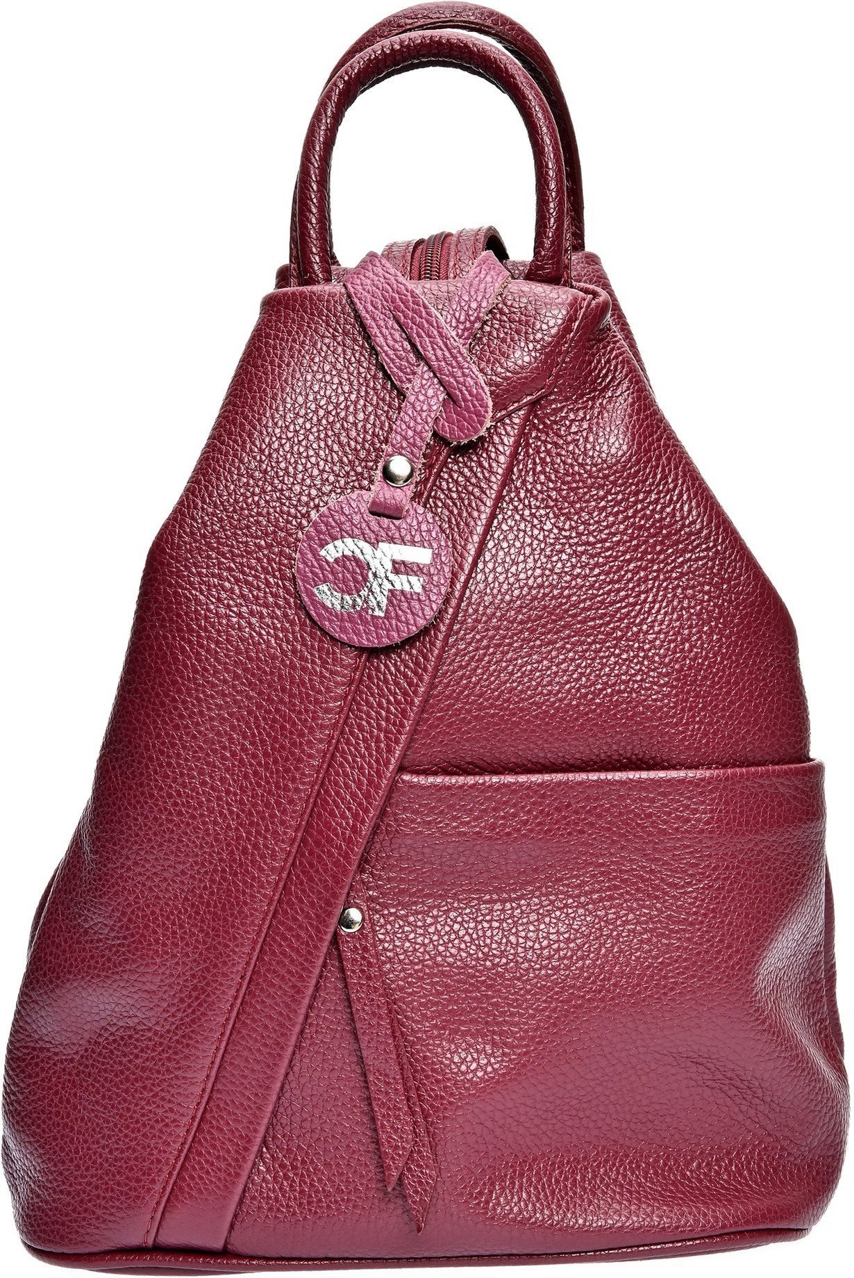 Carla Ferreri Violette Ledertasche