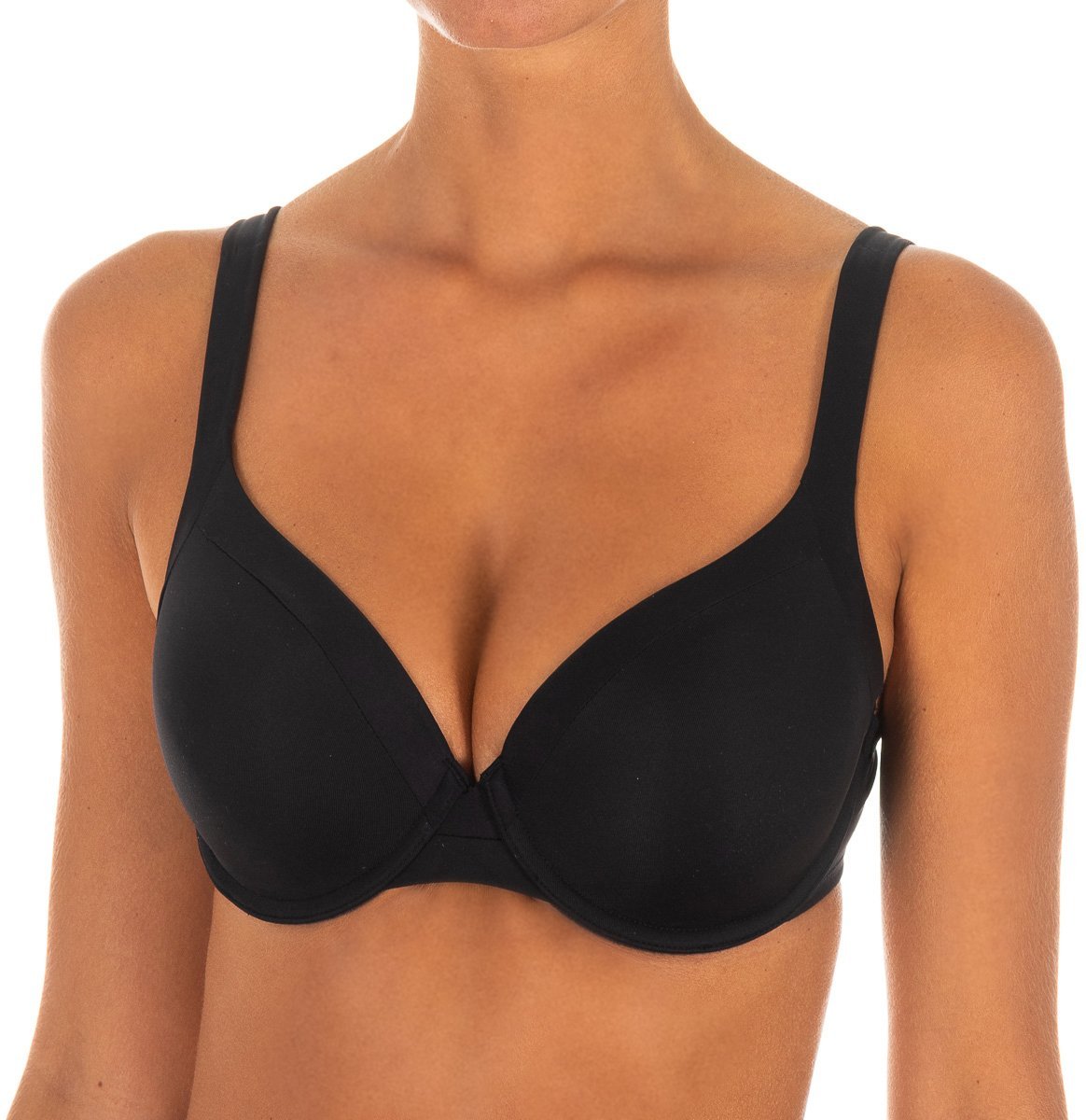 D0CS8 Damen Bügel-BH mit elastischen Seiten