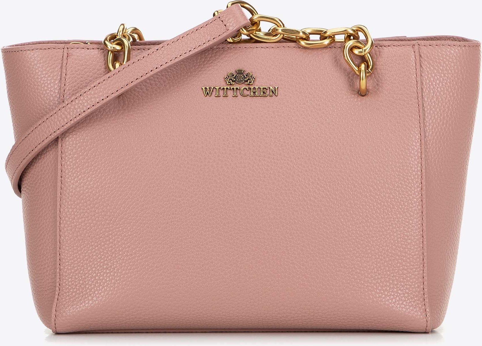 Wittchen Damen-Schultertasche aus rosa Leder