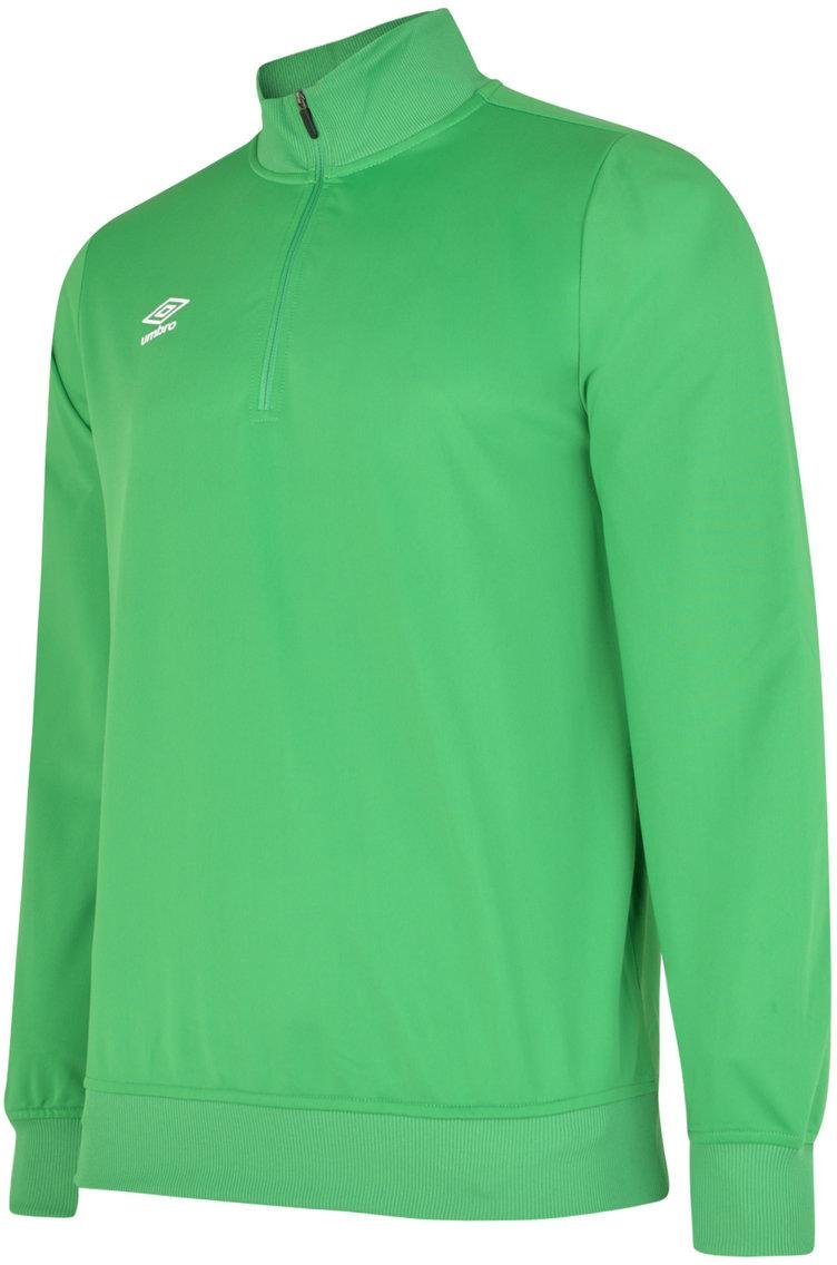 Umbro Herren Club Essential Half Zip Sweatshirt (Smaragd)