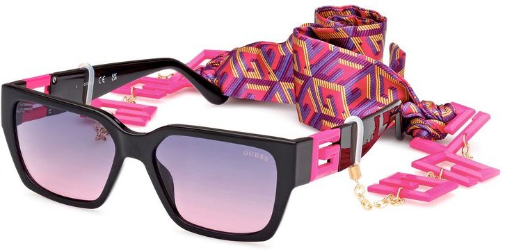 Mehrfarbige Harz-Sonnenbrille