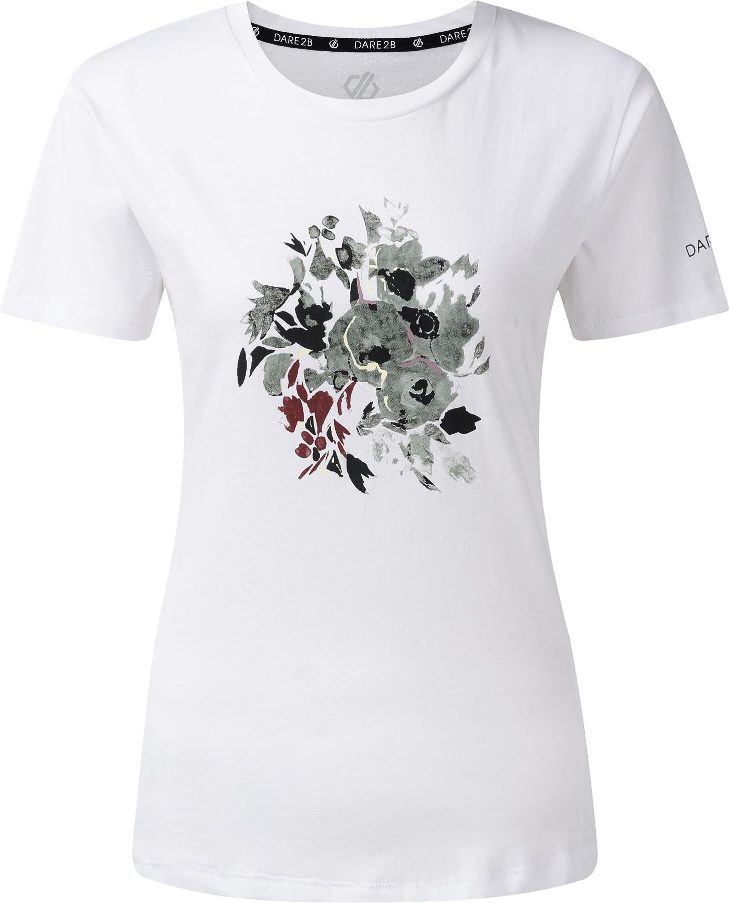 Dare 2B - "Tranquility III" T-Shirt für Damen (Weiß)