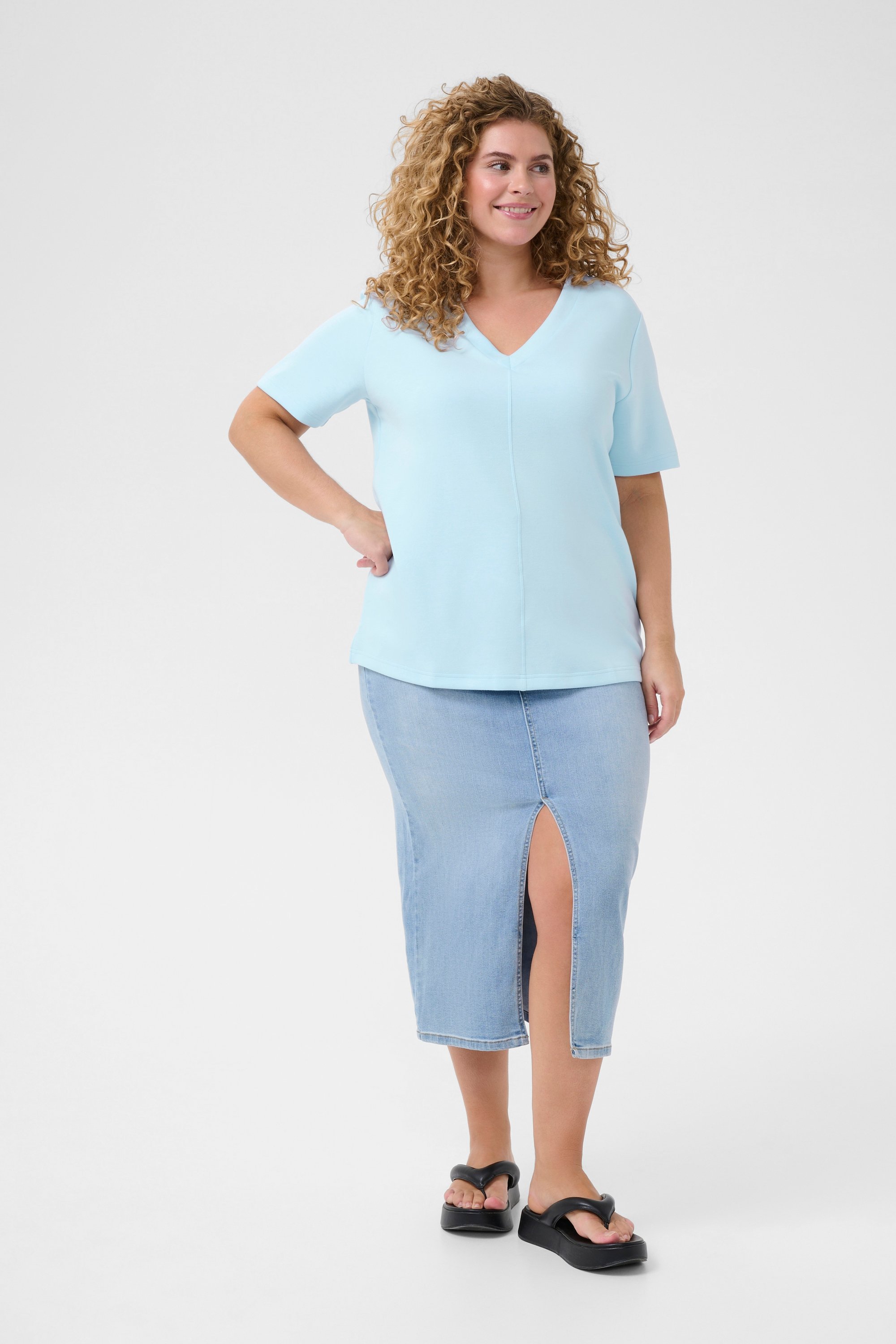 T-shirt Loose fit Nantucket Breeze light blue