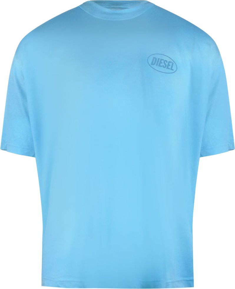Diesel Montone Logo Blaues T-shirt