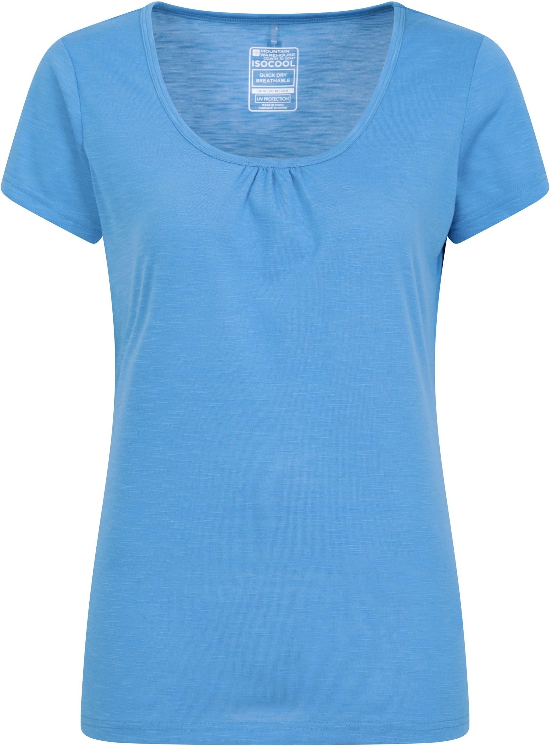 Mountain Warehouse - "Agra" T-Shirt Schnelltrockend für Damen (Leuchtend Blau)