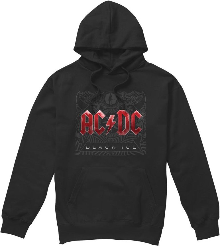 AC/DC - "Black Ice" Kapuzenpullover für Herren (Schwarz)