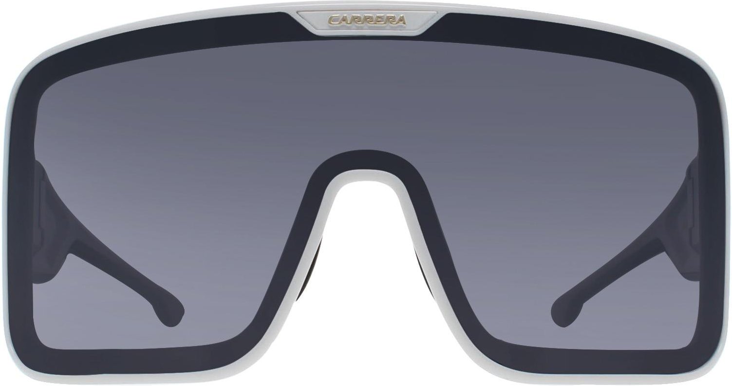 Carrera Schild Unisex Weiß Silber Spiegel Flaglab 15