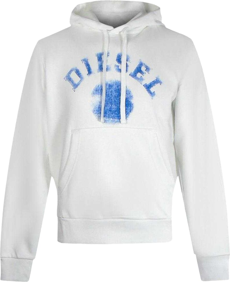 Thumbnail - Diesel - Kapuzenpullover für Herren, Logo (Weiß)
