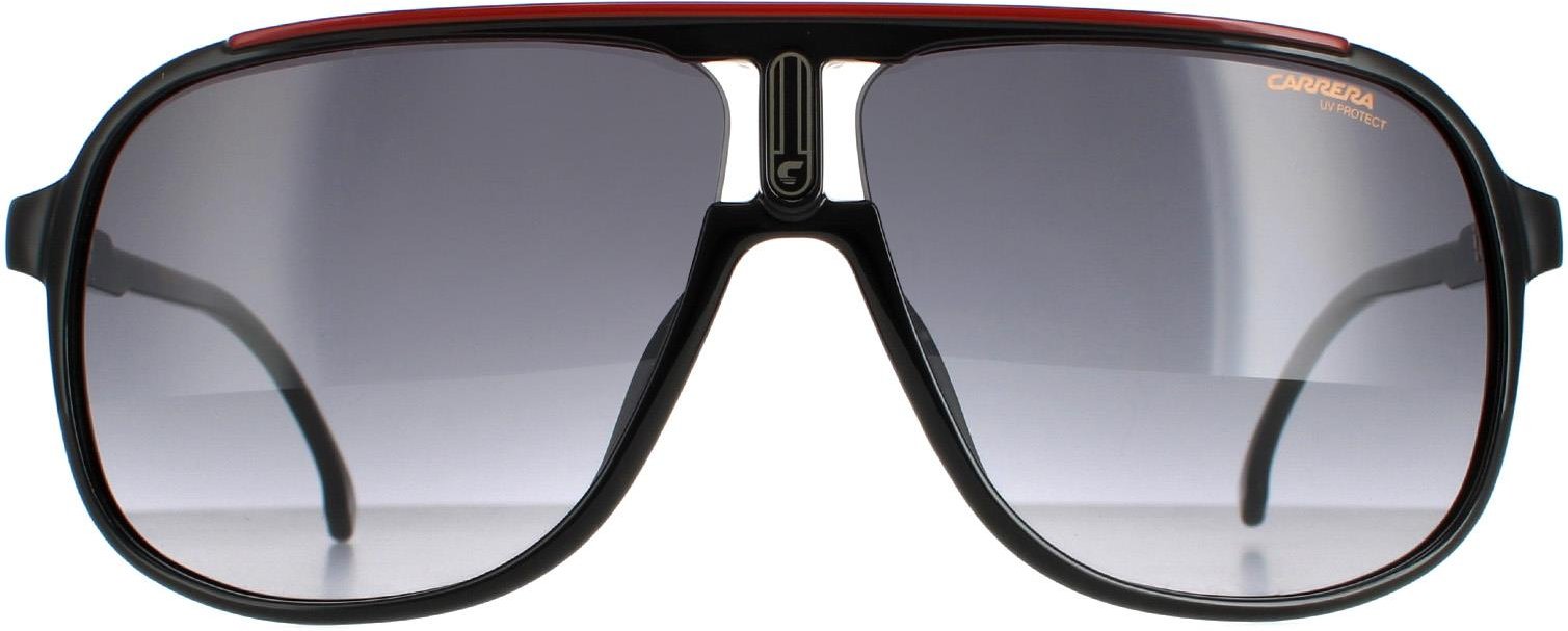 Thumbnail - Carrera Aviator Herren Schwarz Rot Dunkel Grau Gradient 1047/S