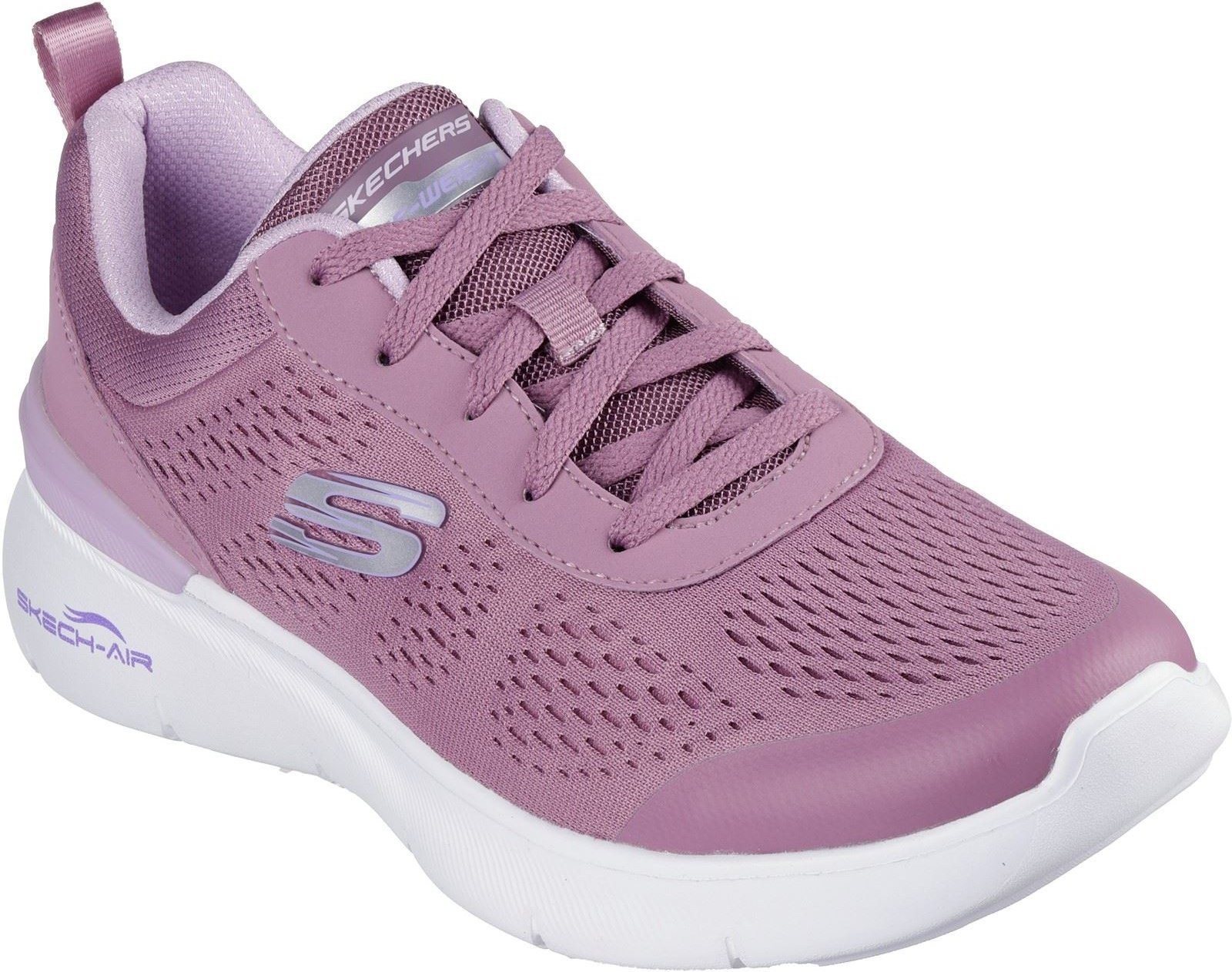 Thumbnail - Skechers Skech-Air Dynamight 2.0 New Heights Textile Damen Sneaker in Malve