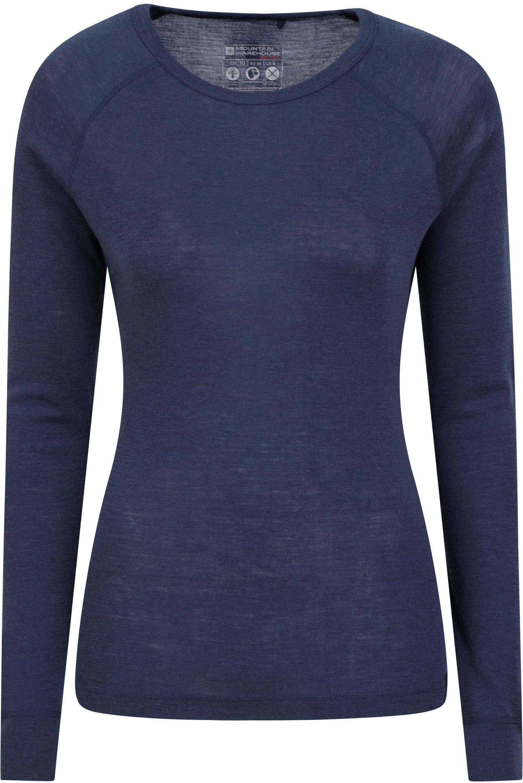 Mountain Warehouse - "Merino II" Thermo-Top für Damen (Marineblau)