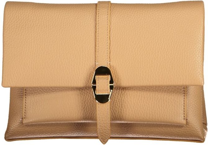 Braune Lederhandtasche